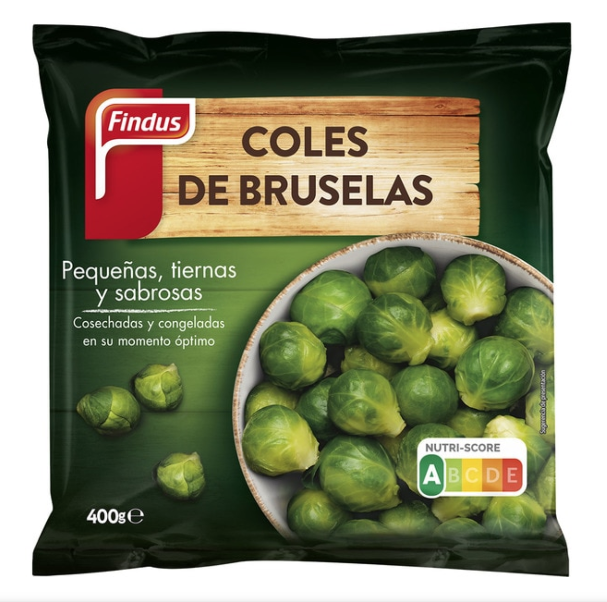 Coles de bruselas con mejillones en conserva y salmorejo.